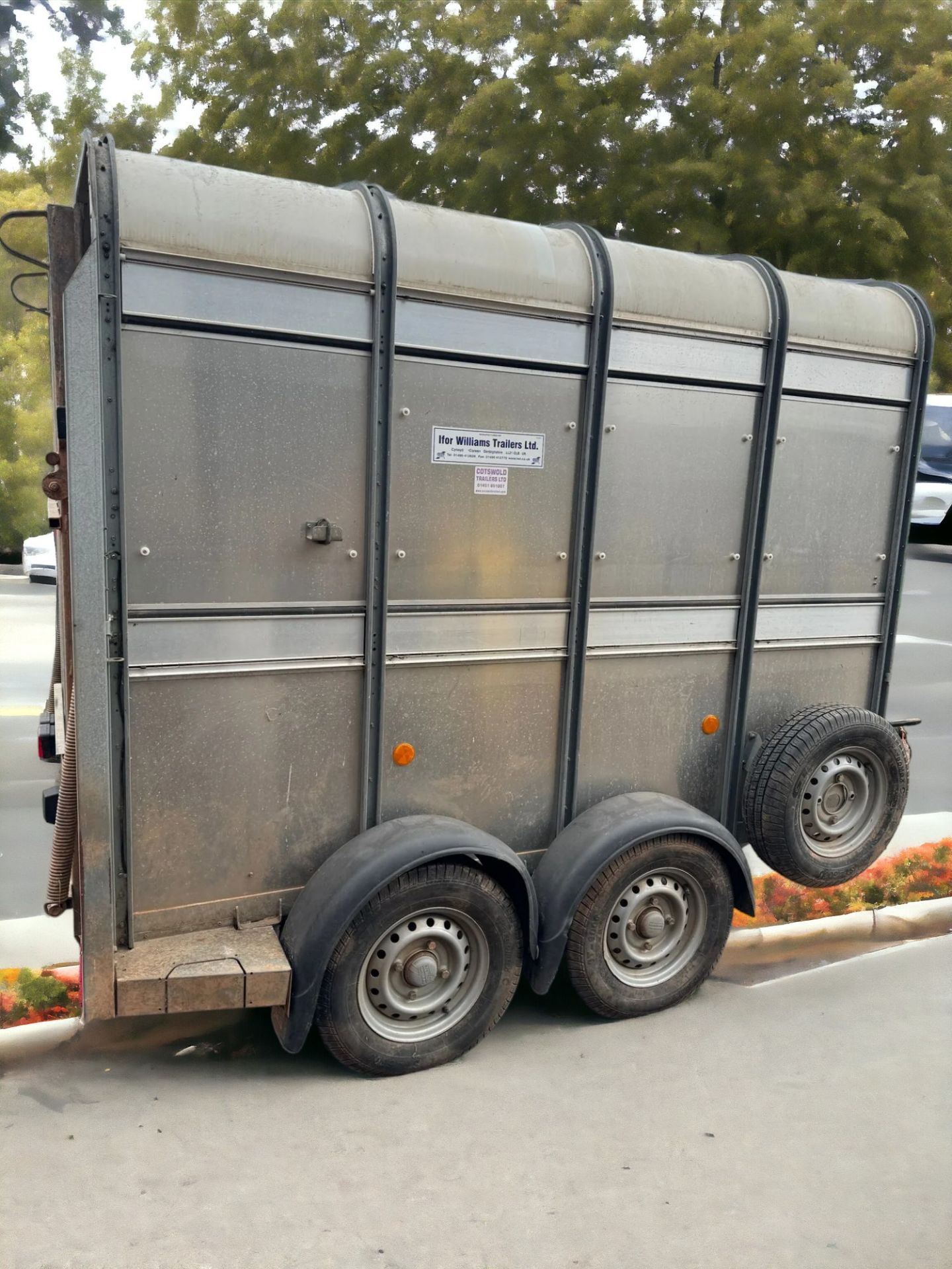 IFOR WILLIAMS CATTLE TRAILER - Image 6 of 9