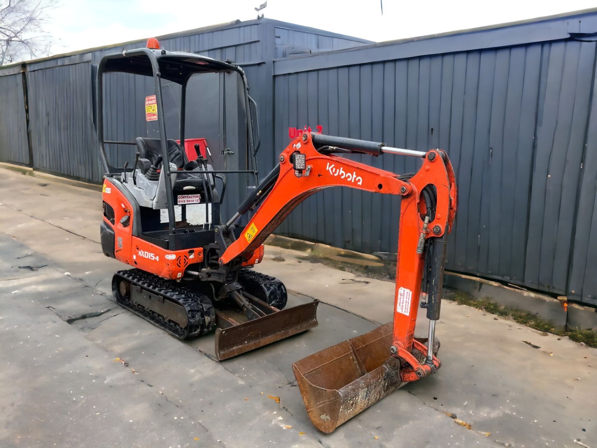 UNLEASH EFFICIENCY WITH THE KUBOTA KX015-4 MINI EXCAVATOR