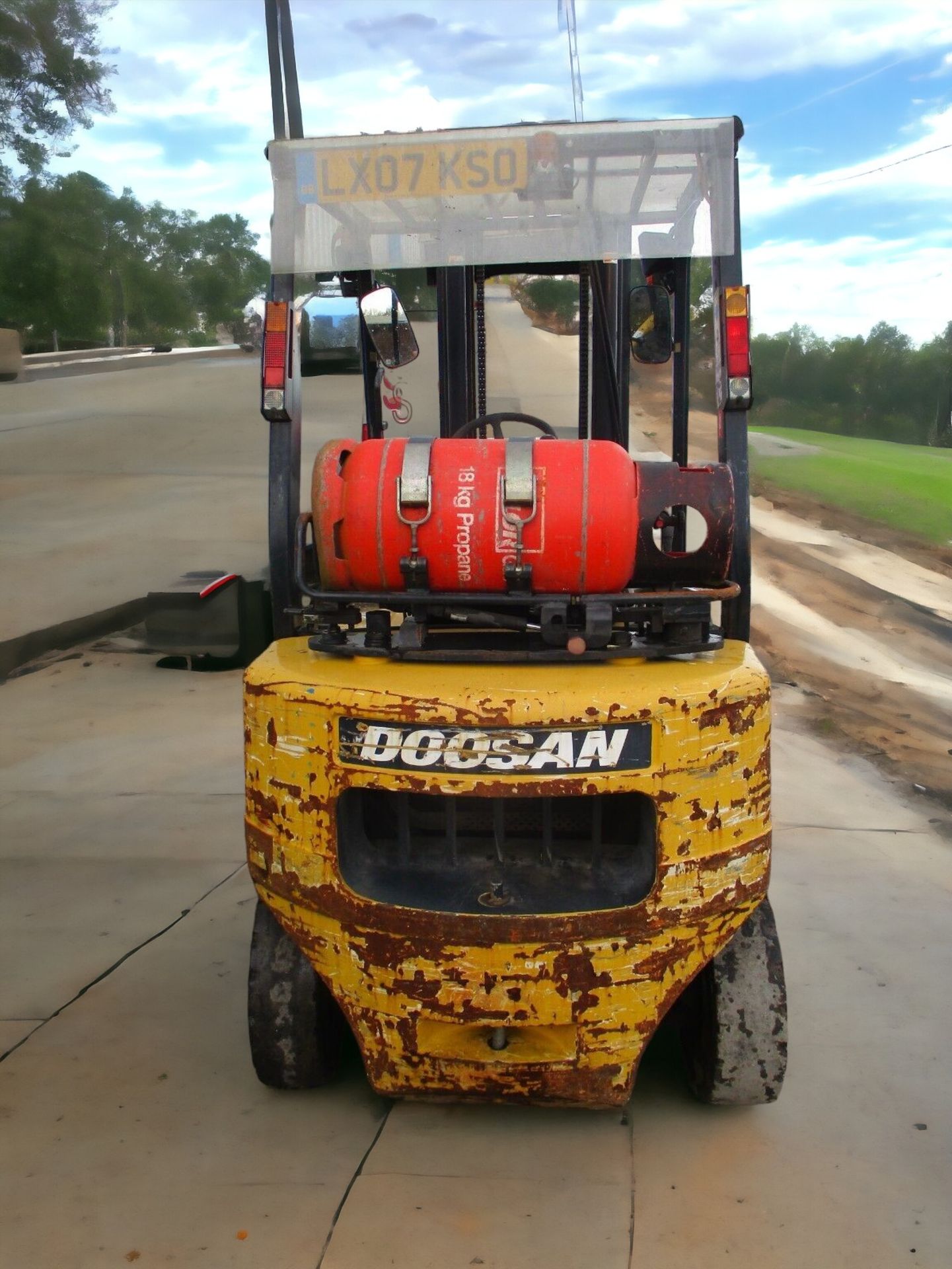 2007 DOOSAN G25P-3 FORKLIFT - Image 9 of 13