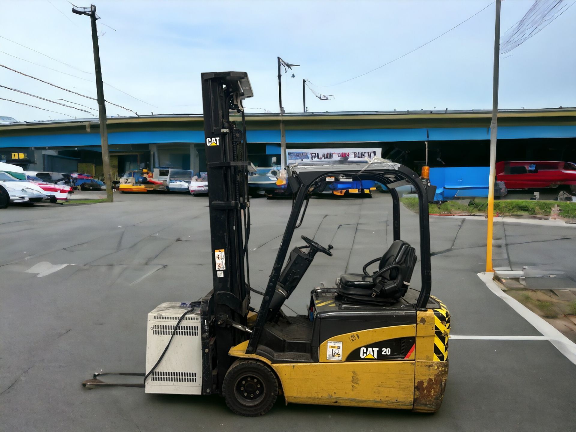CAT EP20NT-48E ELECTRIC FORKLIFT - EFFICIENT MATERIAL HANDLING SOLUTION **(INCLUDES CHARGER)**