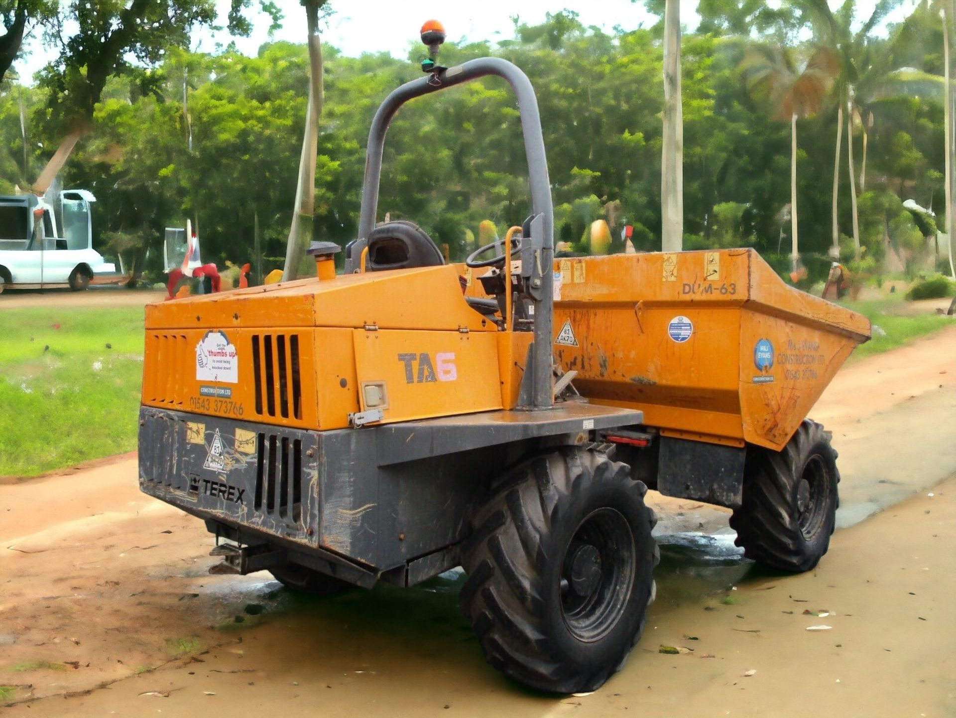 RELIABLE AND ROBUST 2014 TEREX 6-TON DUMPER - Image 6 of 10