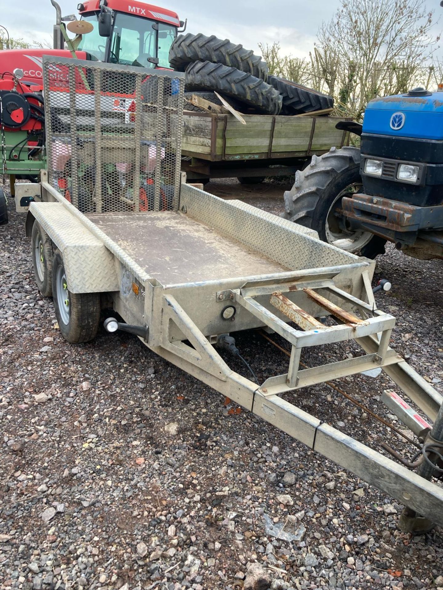 INDESPENSION 2.7T TWIN AXLE PLANT TRAILER - Image 3 of 6