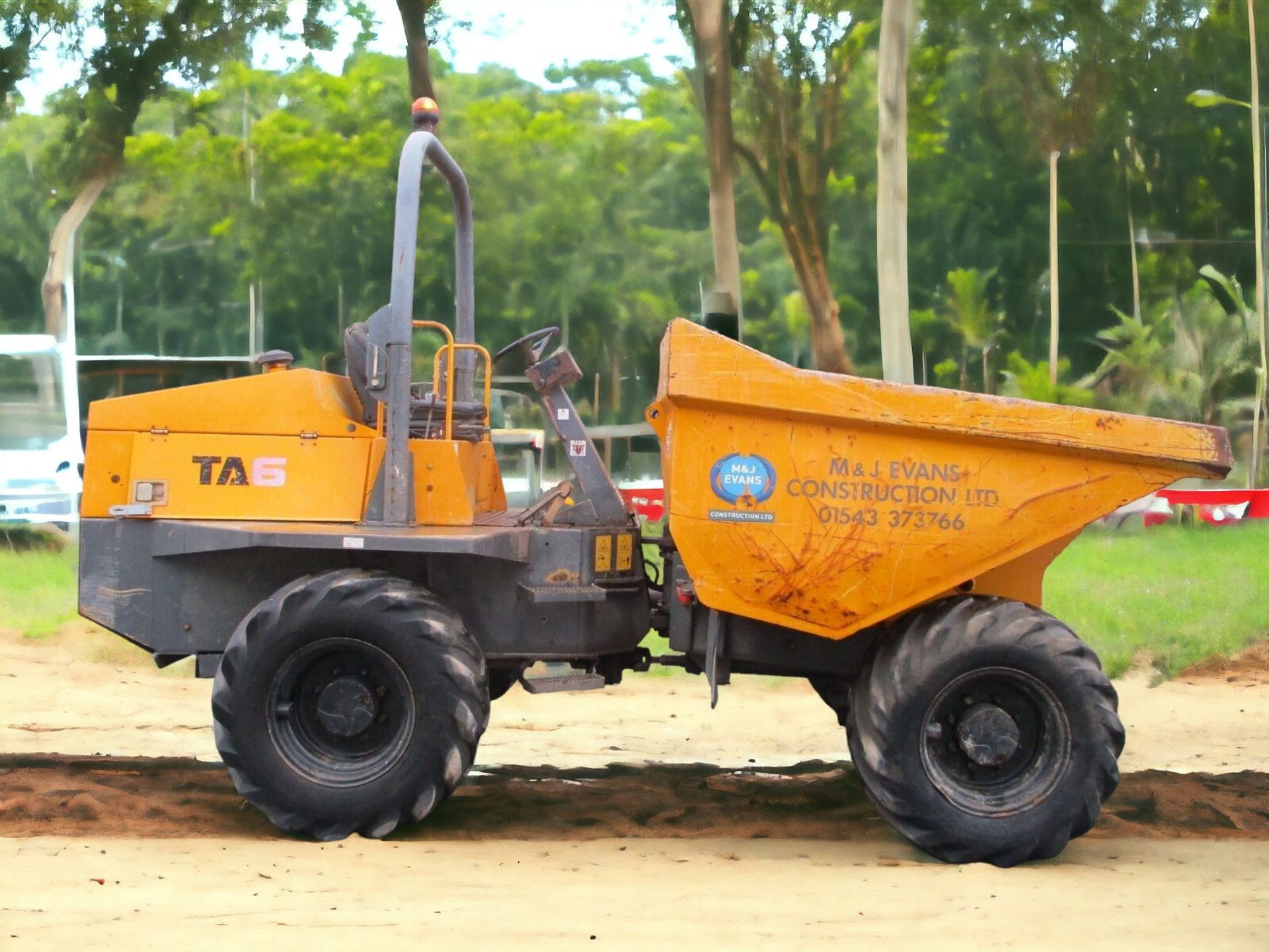 RELIABLE AND ROBUST 2014 TEREX 6-TON DUMPER - Image 8 of 10