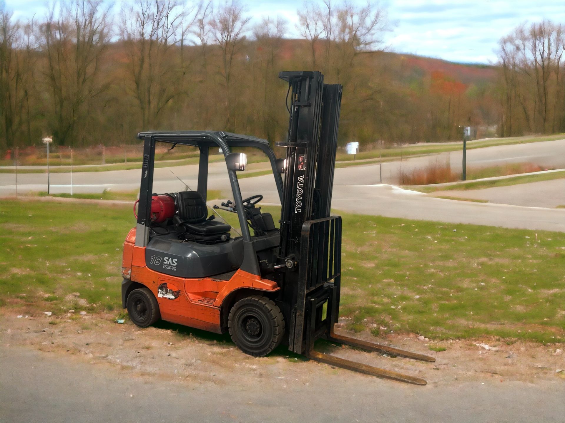 TOYOTA 42-7FGF18 LPG FORKLIFT - 2004 - Image 4 of 6