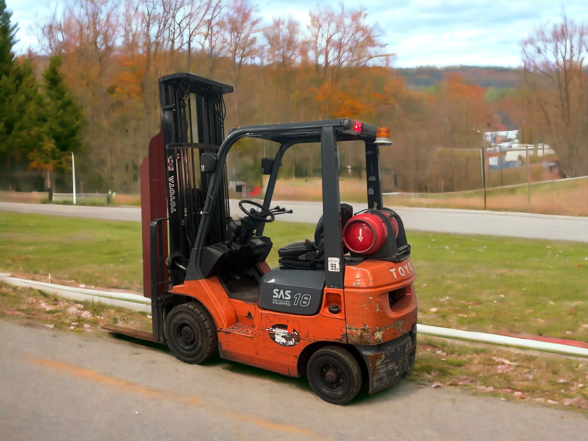 TOYOTA 42-7FGF18 LPG FORKLIFT - 2004 - Image 3 of 6