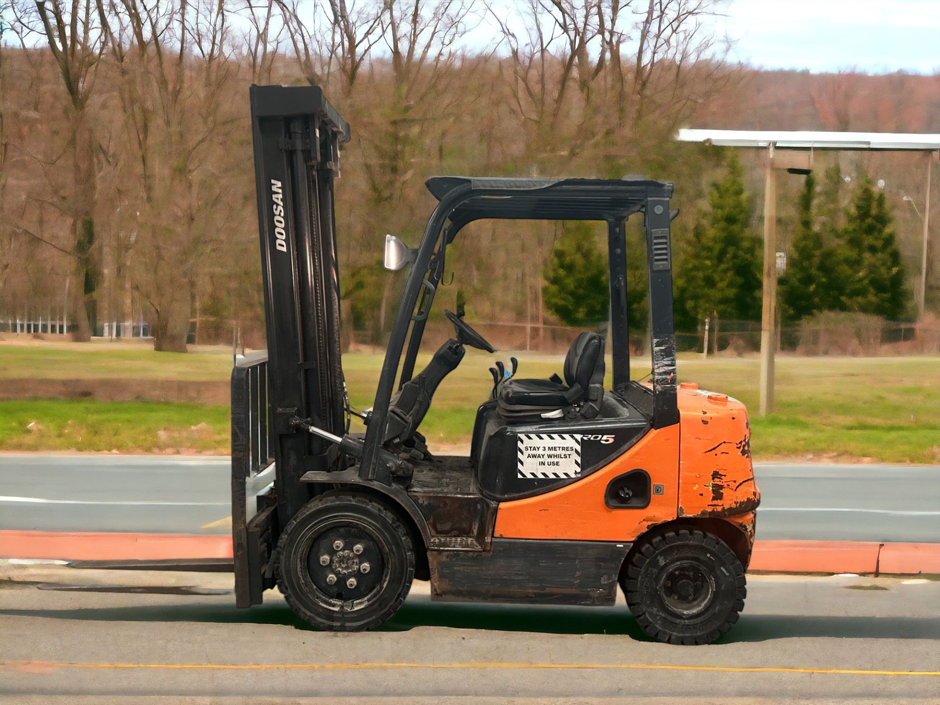 DOOSAN D25S-5 DIESEL FORKLIFT - 2012