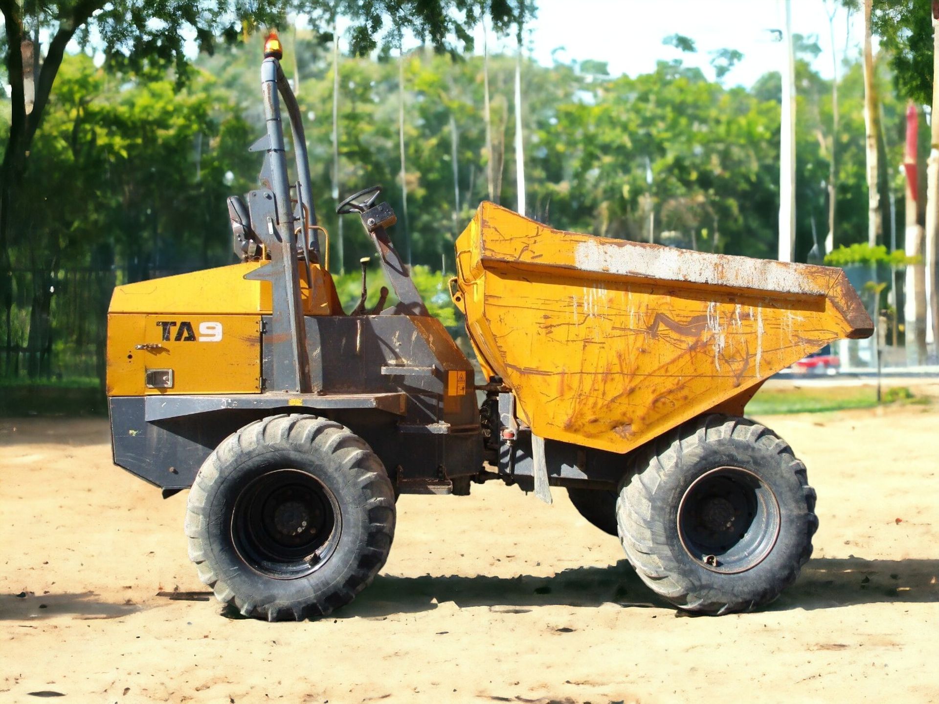 2010 TEREX TA9 9-TON DUMPER WEIGHT 4895 KG