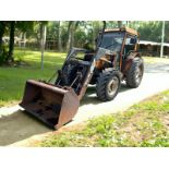 1998 RENAULT 55-14 4WD TRACTOR WITH MX40 FRONT LOADER