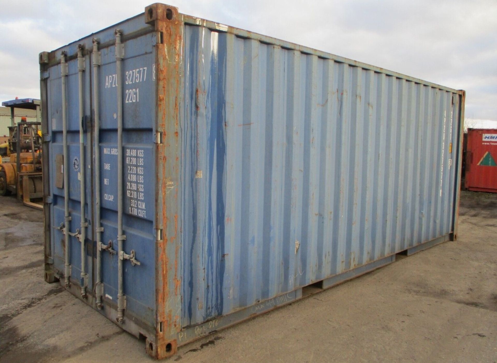 20 FEET LONG X 8 FEET WIDE SHIPPING CONTAINER: VERSATILE STORAGE SOLUTION - Image 6 of 10