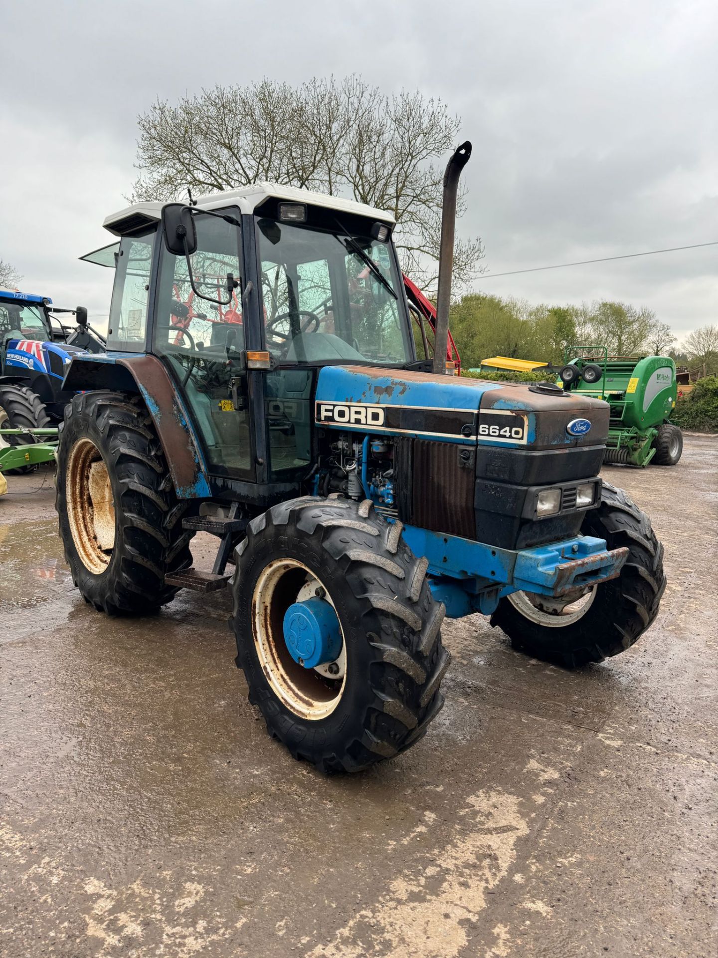 RELIABLE FORD 6640 SL TRACTOR READY FOR ACTION!