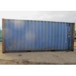 20 FEET LONG X 8 FEET WIDE SHIPPING CONTAINER: VERSATILE STORAGE SOLUTION