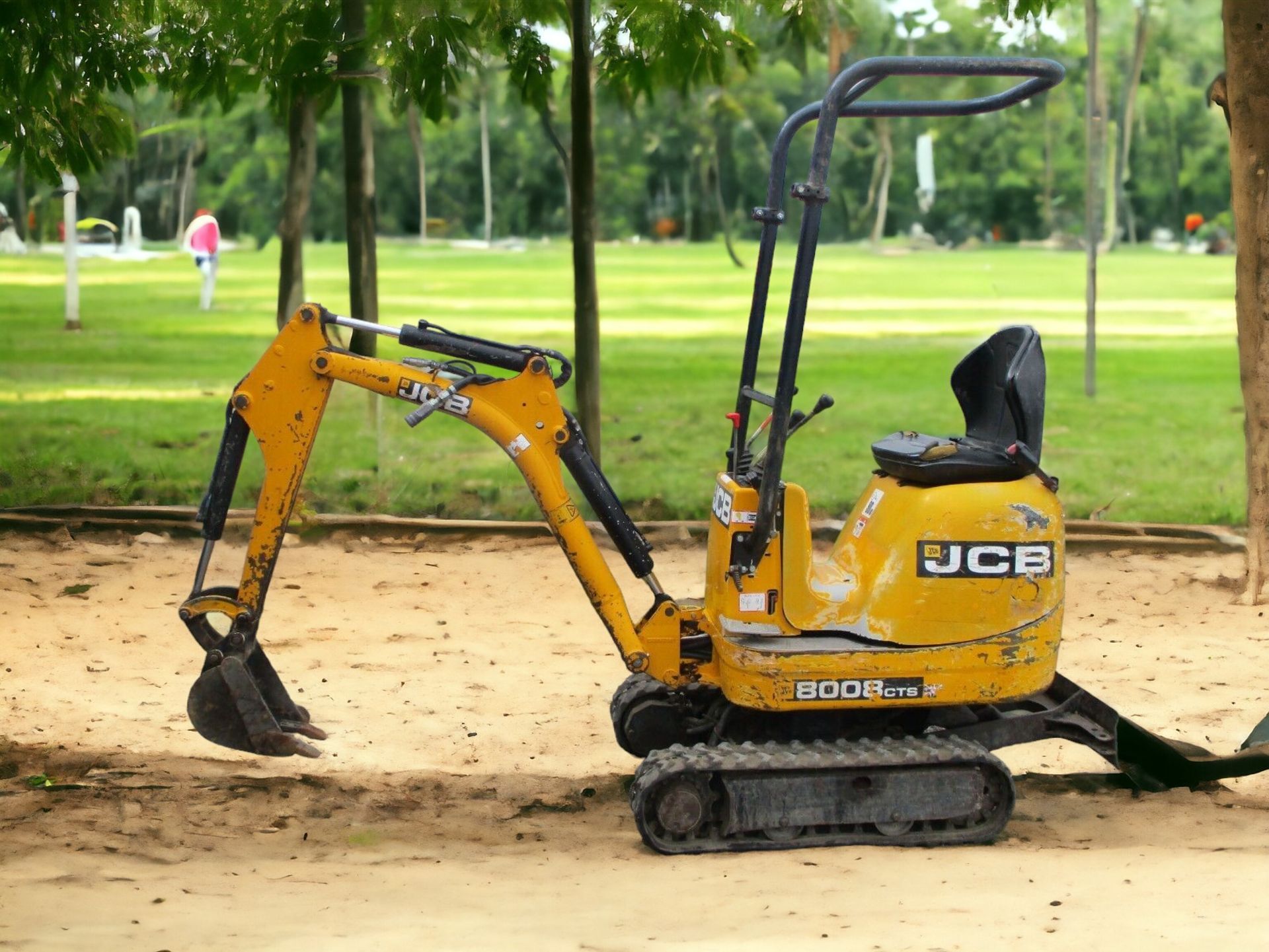 UNLOCK PRECISION AND POWER WITH THE JCB 8008 EXCAVATOR