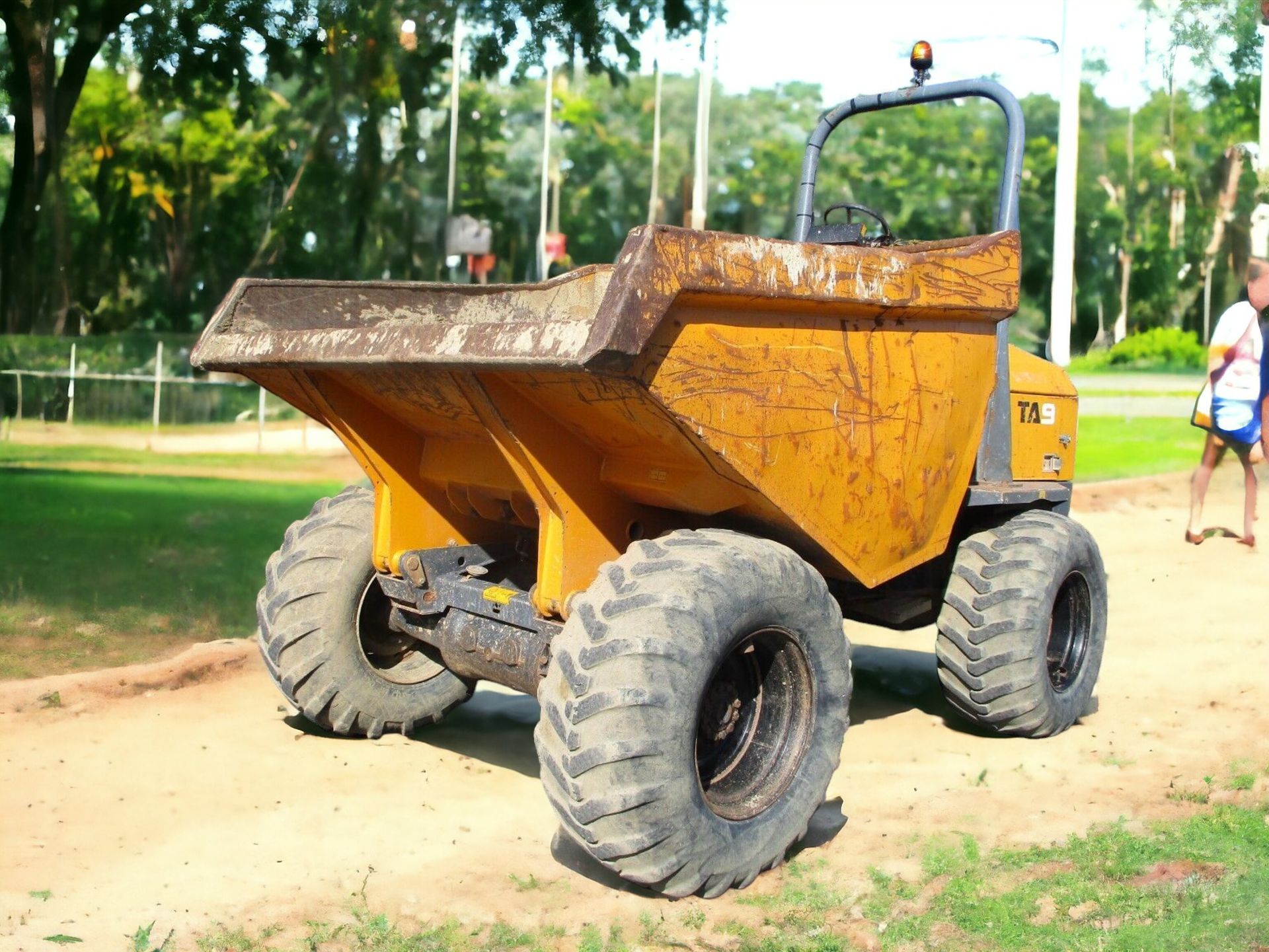 2010 TEREX TA9 9-TON DUMPER WEIGHT 4895 KG - Bild 5 aus 11