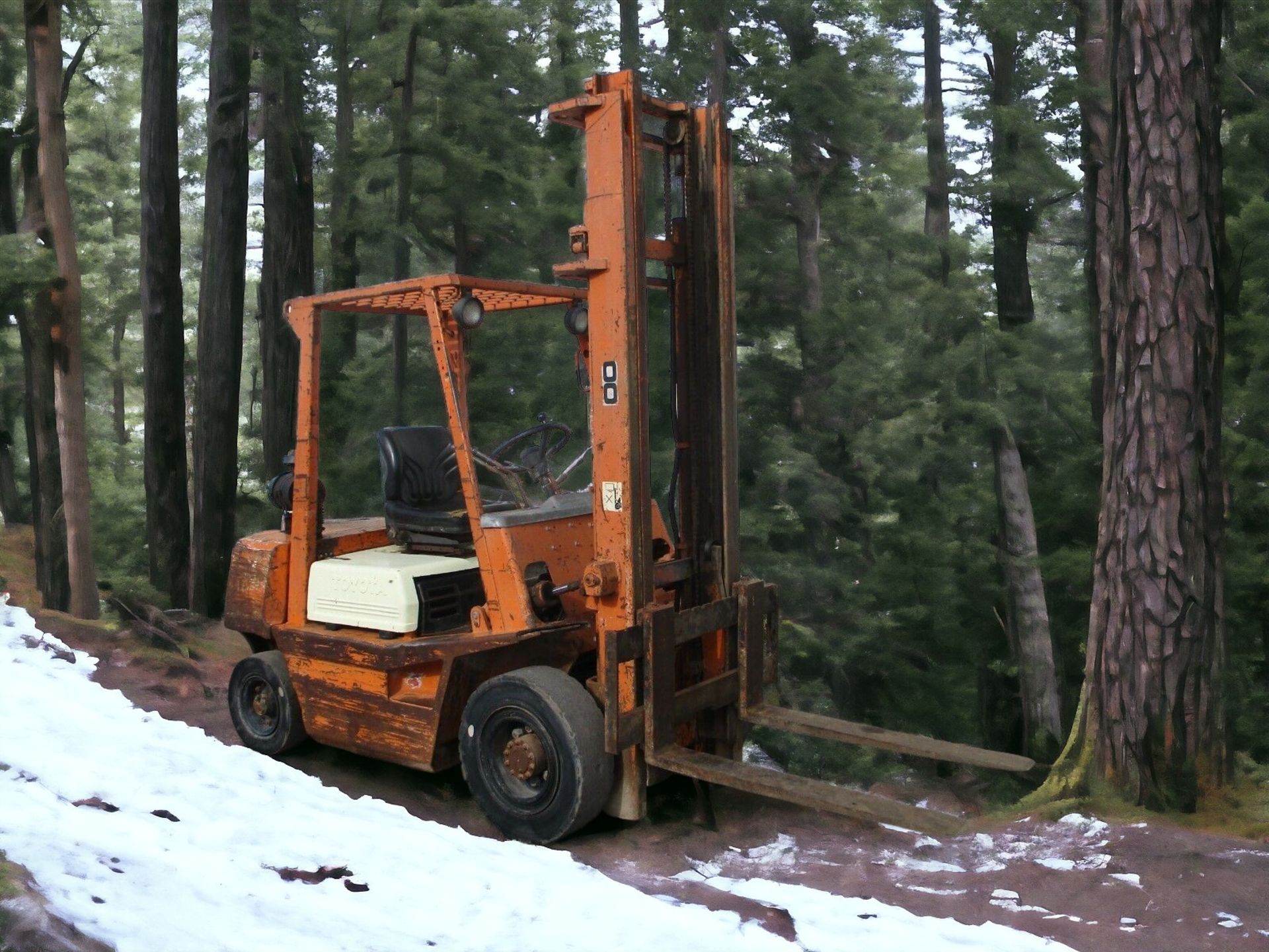 TOYOTA 4FDF25 FORKLIFT - Image 8 of 10