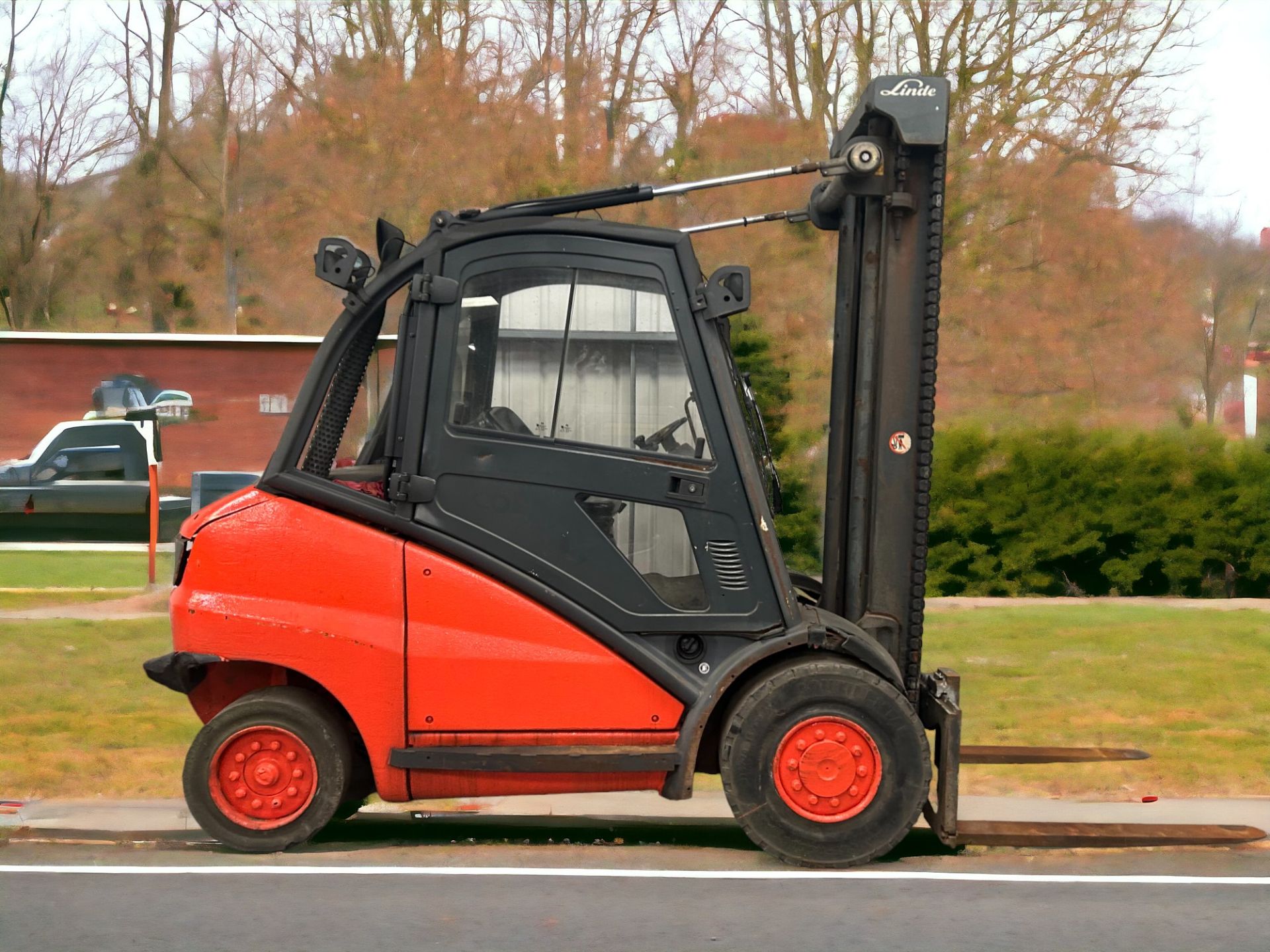 LINDE H45D DIESEL FORKLIFT - 2007 - Image 5 of 6