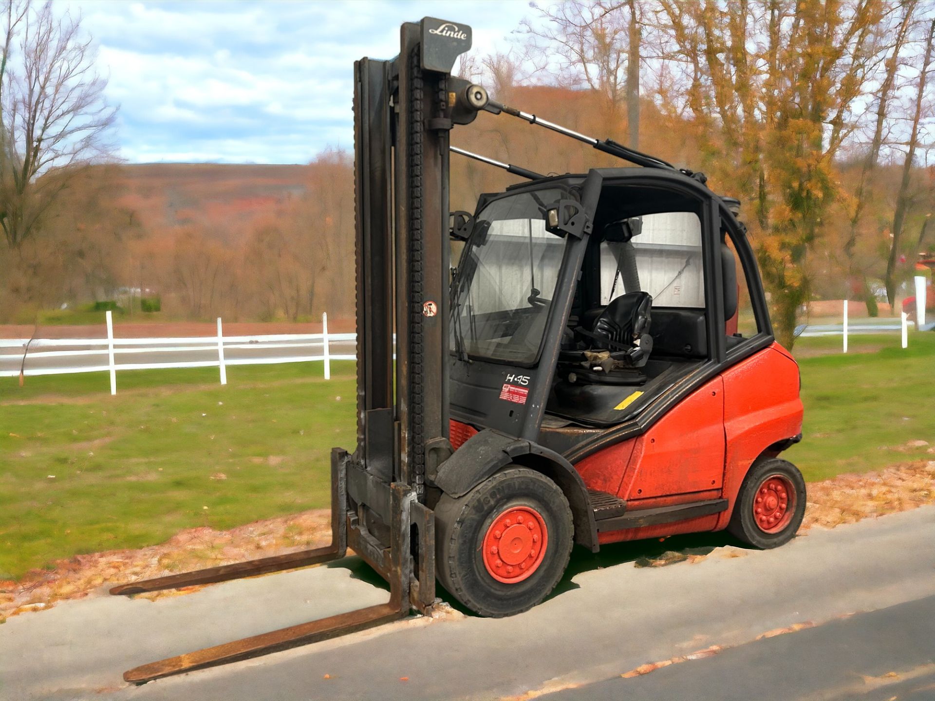 LINDE H45D DIESEL FORKLIFT - 2007 - Image 2 of 6