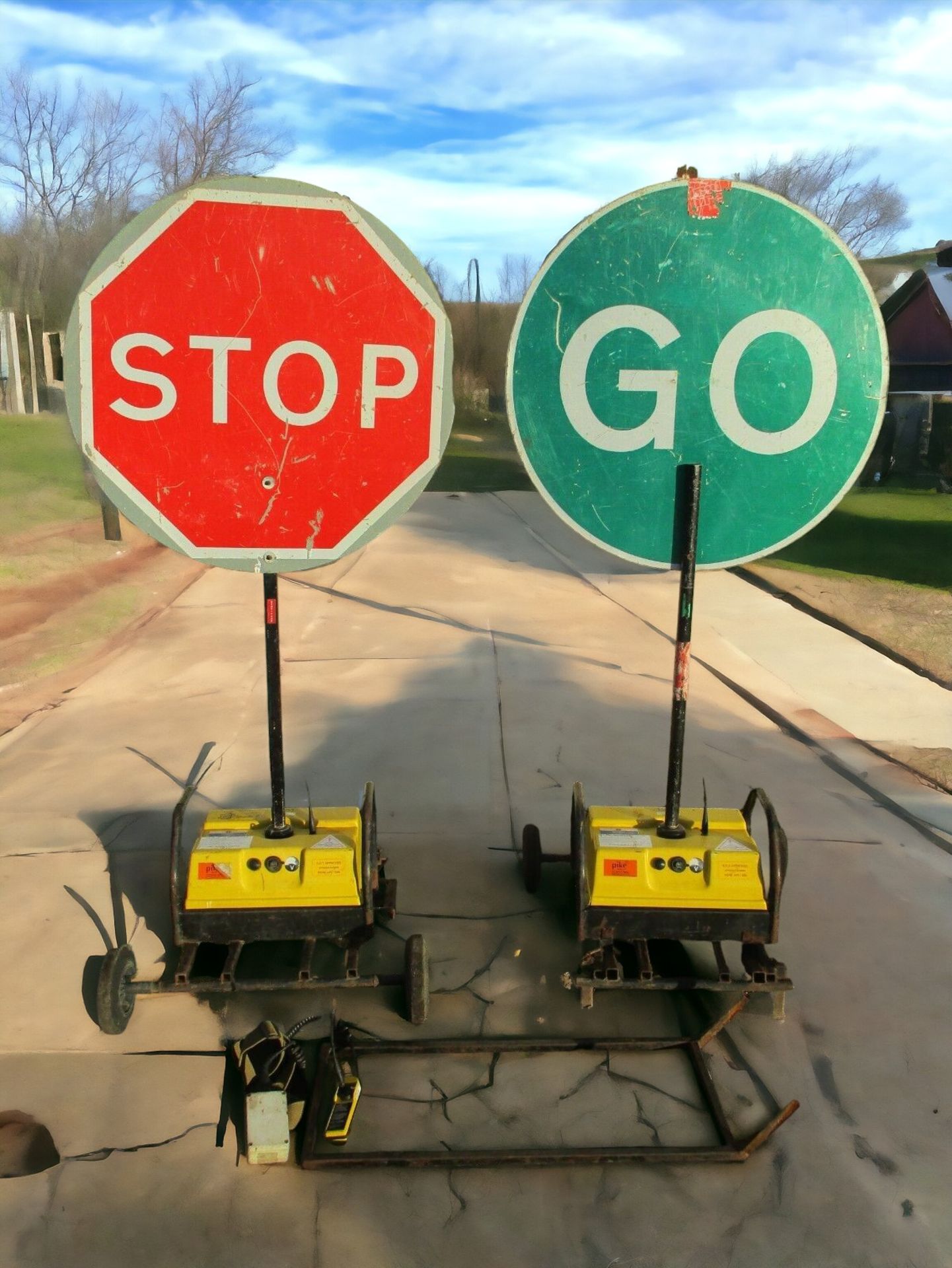 PIKE ROBOSIGNS (WITH NEW BATTERIES) - Image 4 of 4