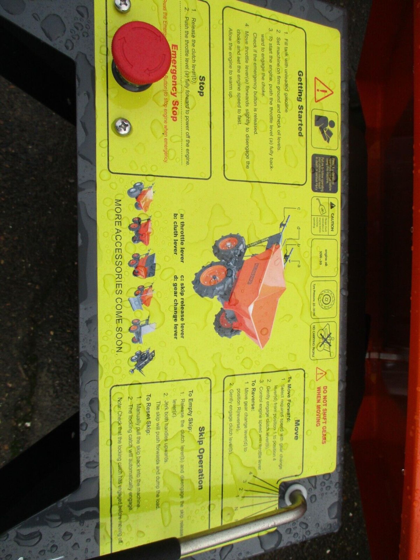 KONSTANT 0.25 TON DUMPER - NEW AND UNUSED - Image 8 of 8