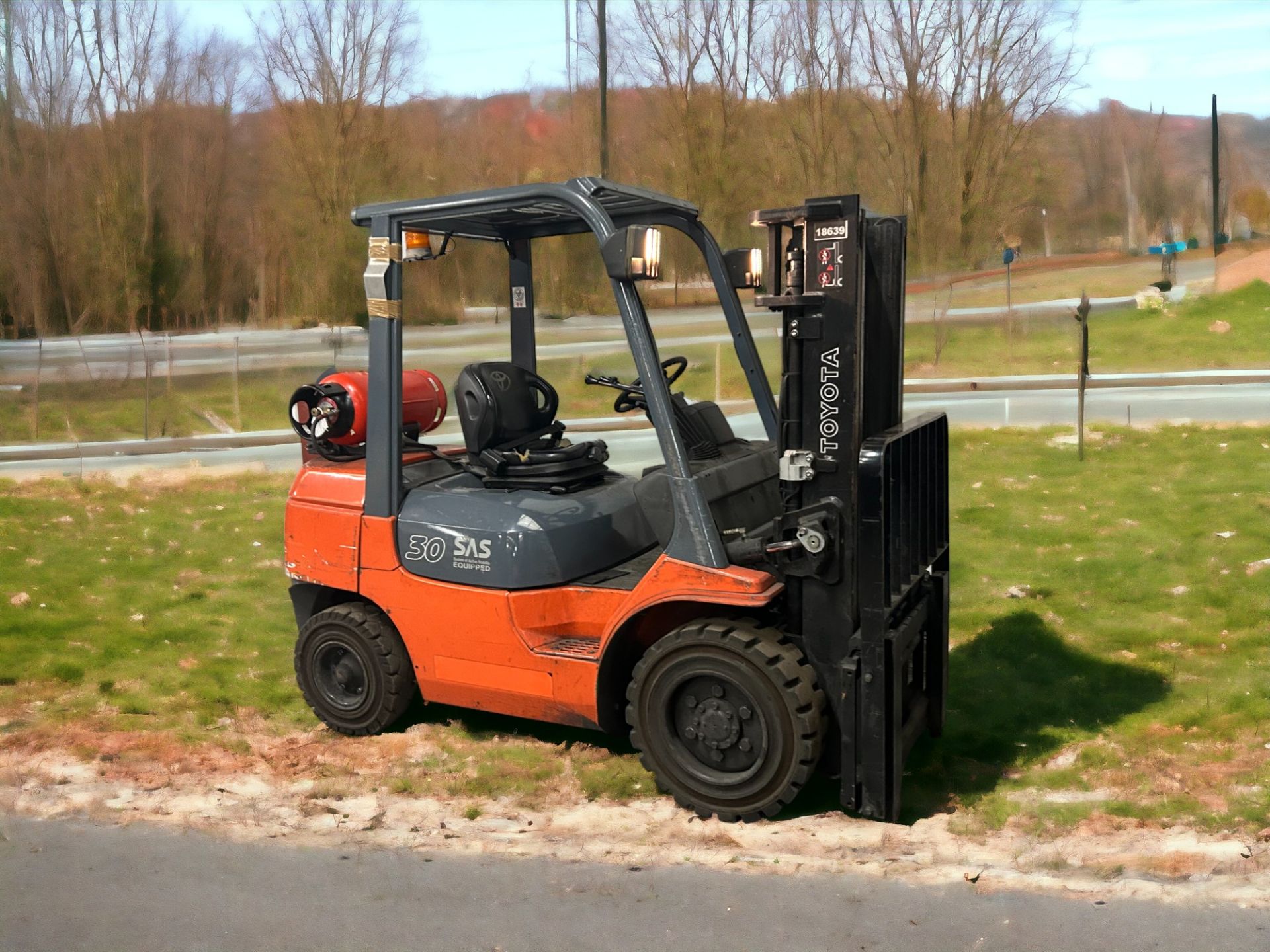 TOYOTA 02-7FGF30 LPG FORKLIFT - 2005 - Image 4 of 6