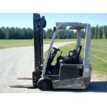 TCM ELECTRIC 3-WHEEL FORKLIFT - A1N1L15H (2015) **(INCLUDES CHARGER)**