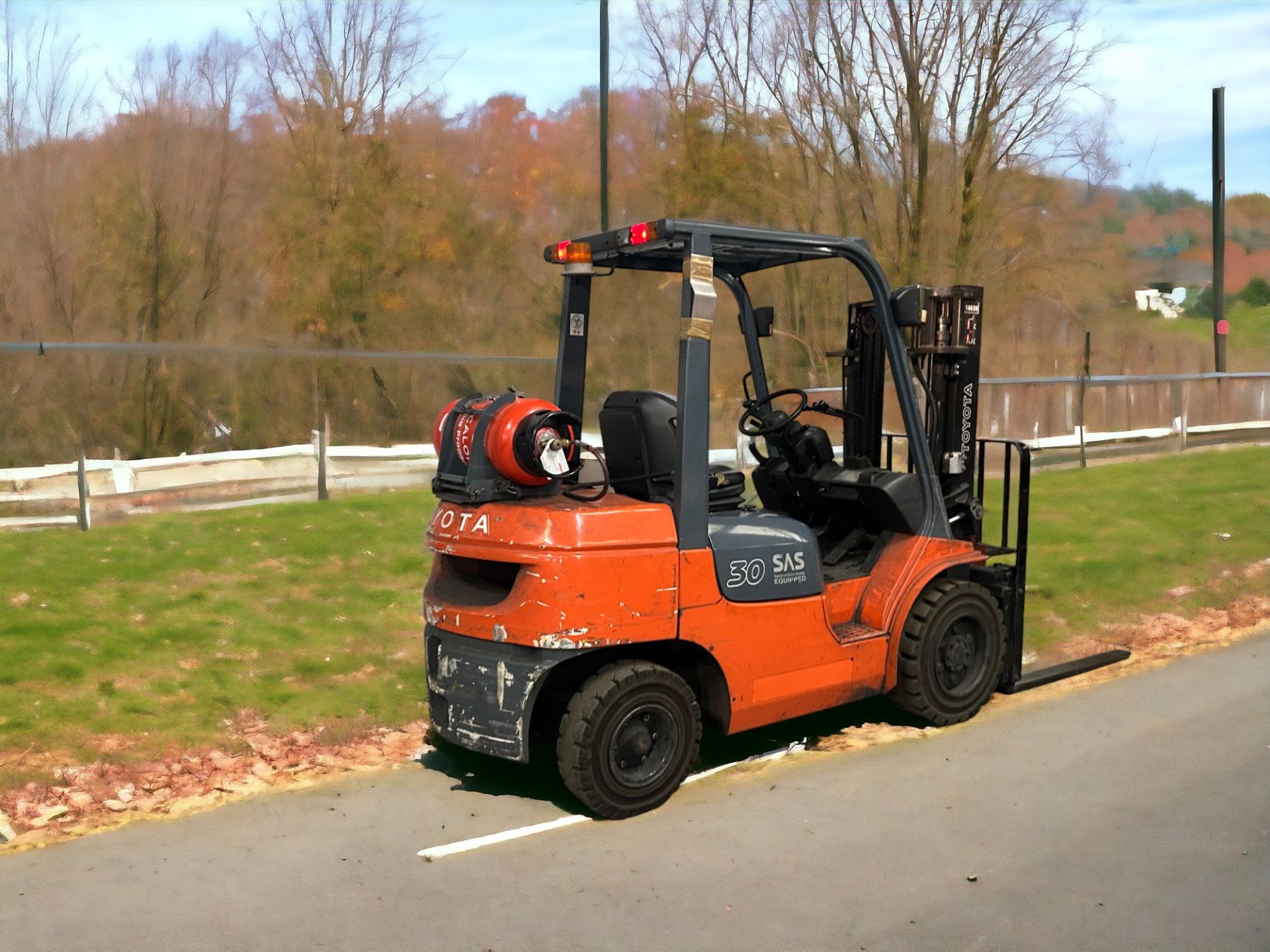 TOYOTA 02-7FGF30 LPG FORKLIFT - 2005 - Image 6 of 6