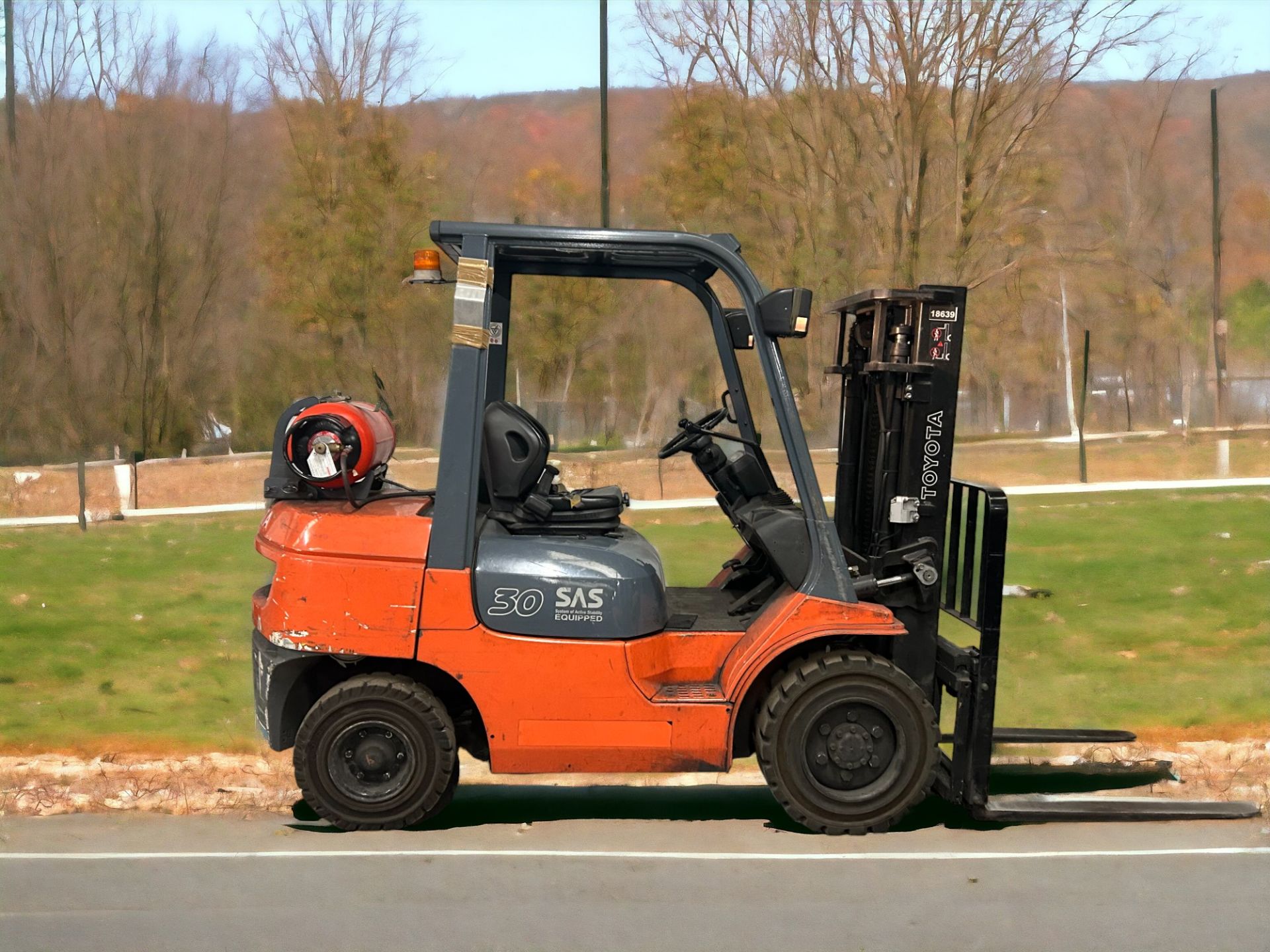 TOYOTA 02-7FGF30 LPG FORKLIFT - 2005 - Image 5 of 6