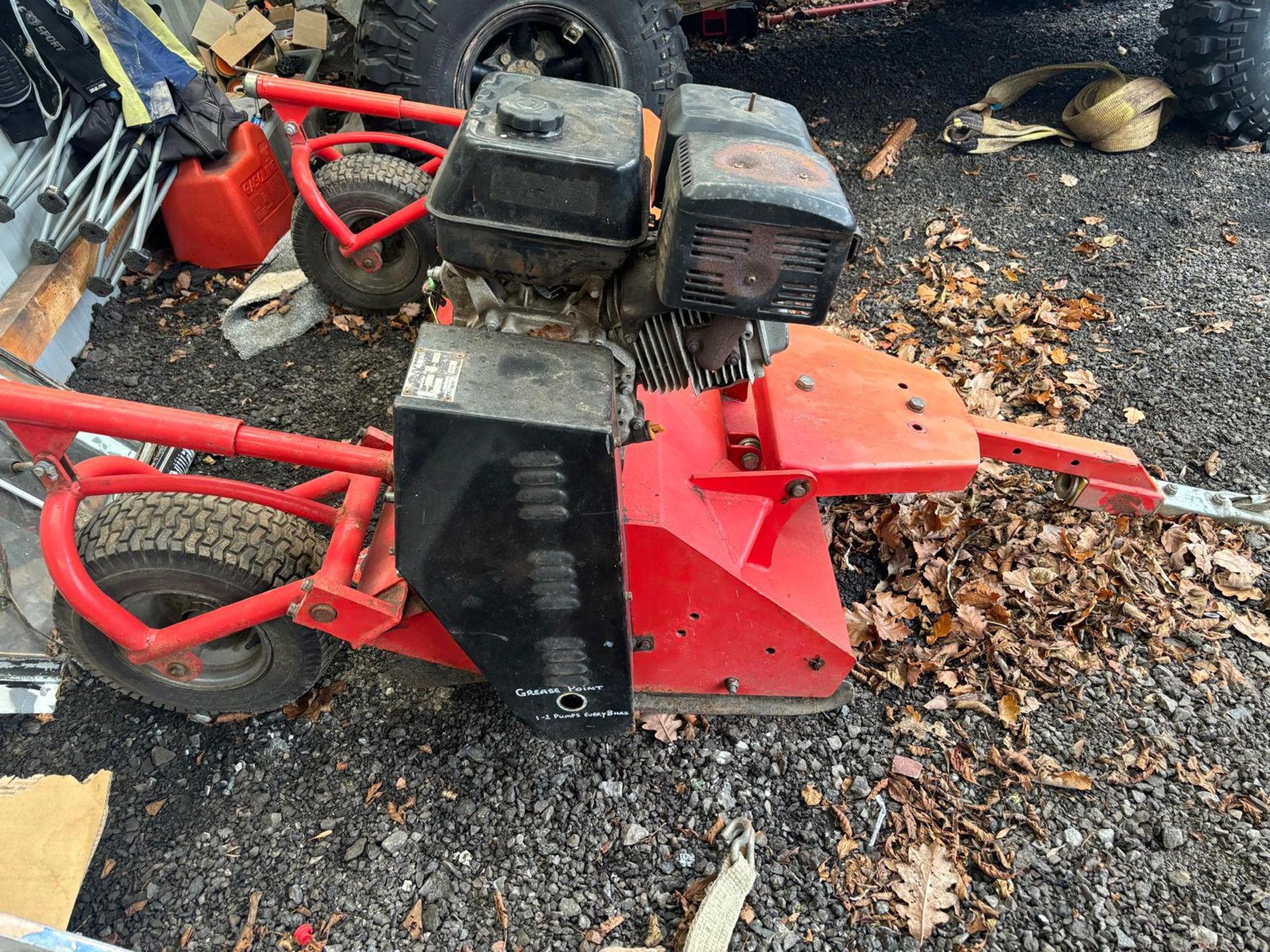HIGH-PERFORMANCE ATV QUAD BIKE FLAIL MOWER: 4.5FT WIDE, 420CC ENGINE - EXCELLENT CONDITION! - Image 2 of 7