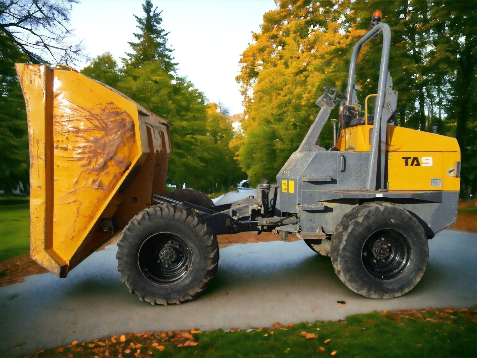 2011 TEREX TA9 9-TON DUMPER WEIGHT 4895 KG - Image 3 of 9