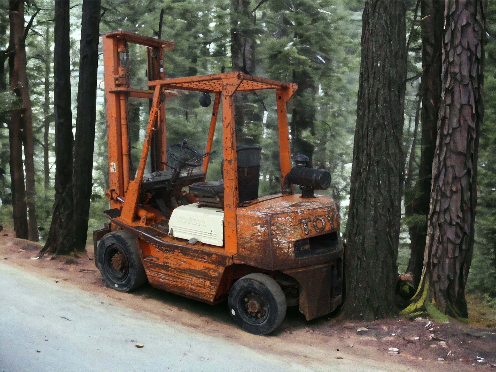 TOYOTA 4FDF25 FORKLIFT - Image 3 of 10