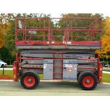 2012 SKYJACK SJ8841 SCISSOR LIFT WITH LEVELLING JACK LEGS