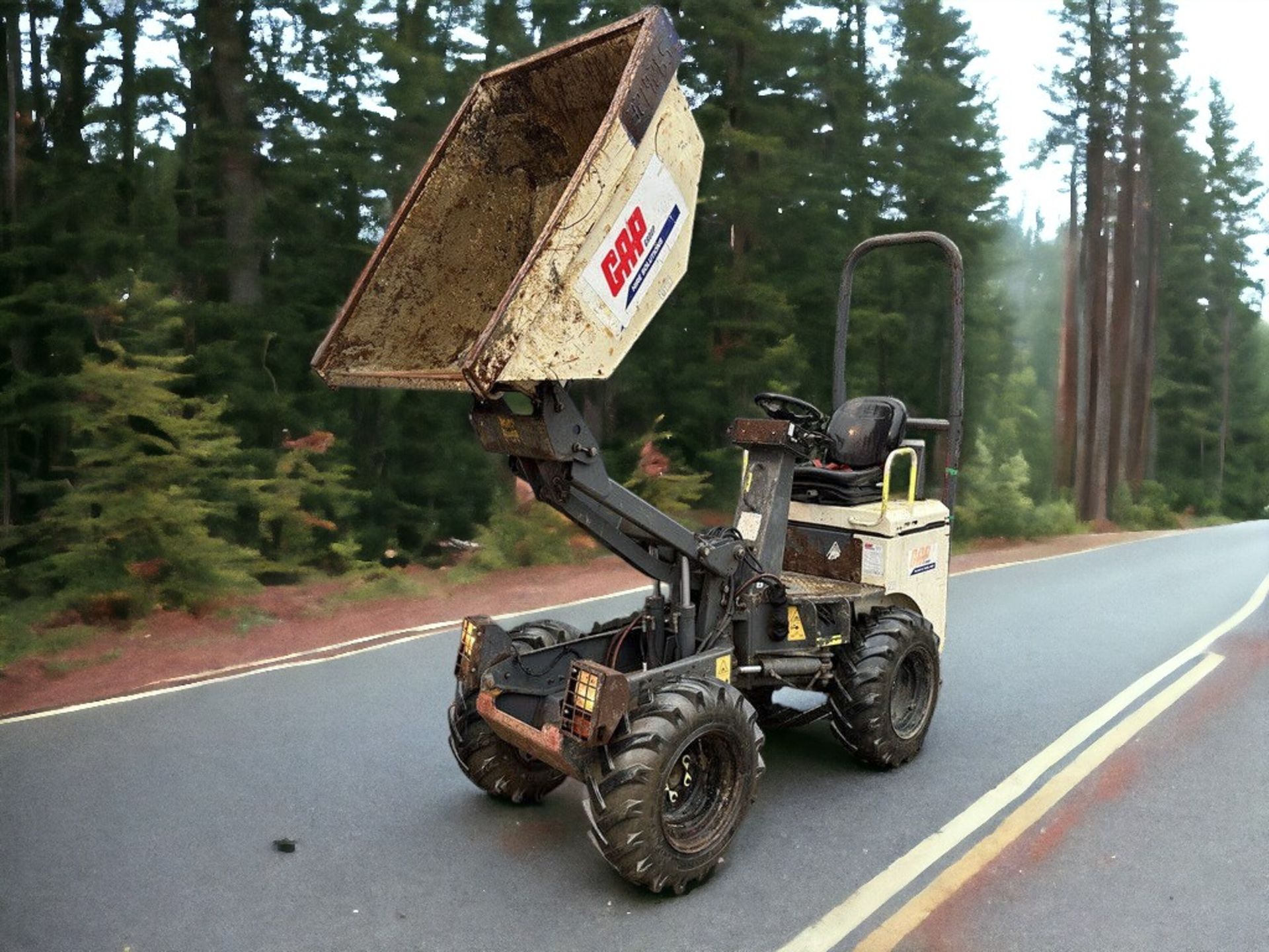 RELIABLE AND READY: 2014 TEREX TA1 EH 1 TON DUMPER - LOW HOURS, HIGH PERFORMANCE - Image 11 of 12