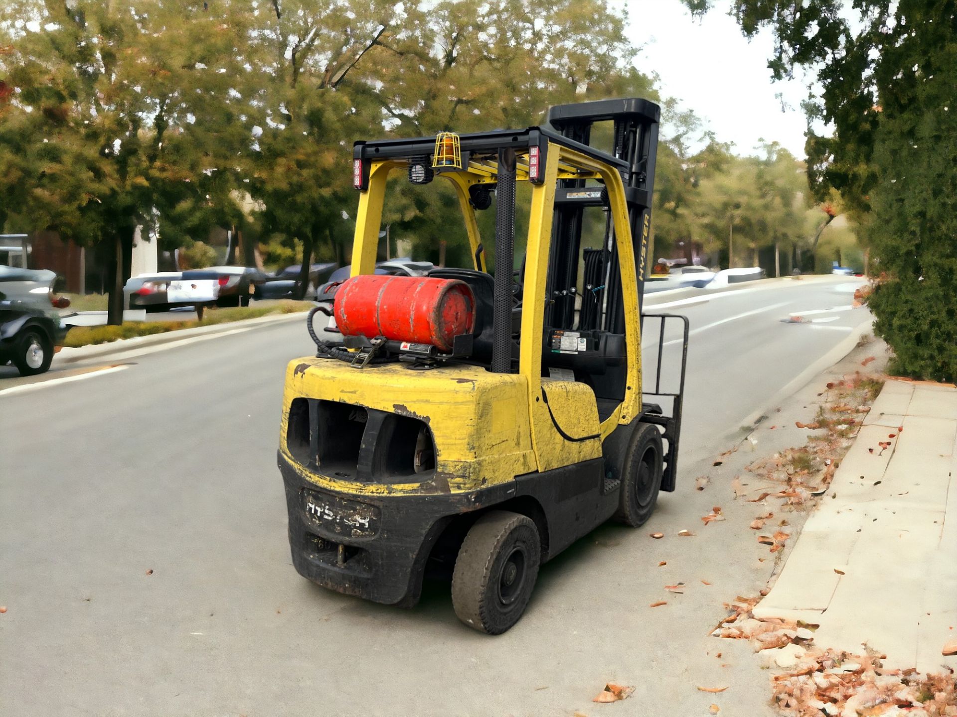 HYSTER LPG FORKLIFT - MODEL H3.0FT (2015) - Image 5 of 6