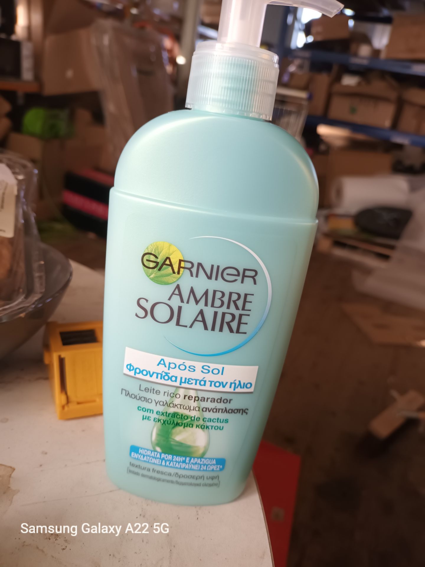 500 X GARNIER 250ML AFTER SUN LOTION - NO EXPIRY - RUSSIAN PACKAGING