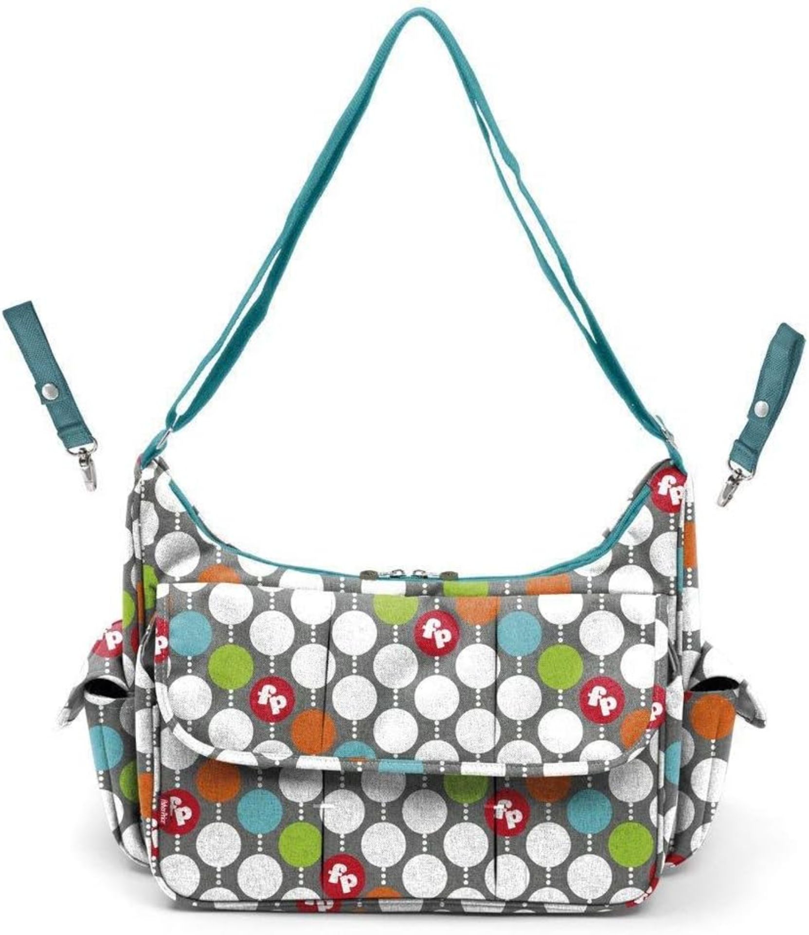 15 X FISHER PRICE MAMA BAG+ACC 39X14X30.5 DOTS - Image 2 of 2