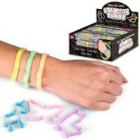 500 X GLOW IN THE DARK SQUIGGLE BANDZ