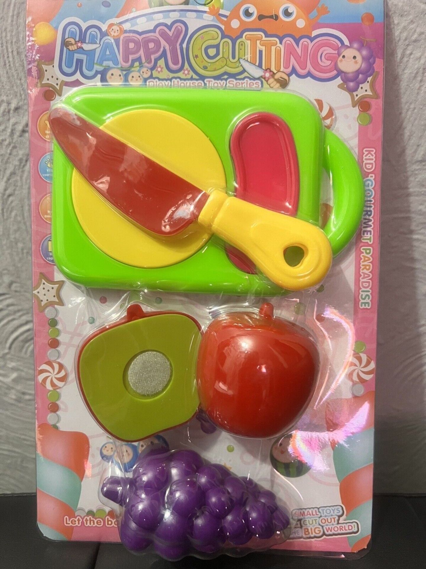 200 X NEW HAPPY CHOPPING FRUIT SET - Image 4 of 4