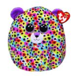 BOX OF 30 TY SQUISH-A-BOO 14" CUSHION - GISELLE THE LEOPARD