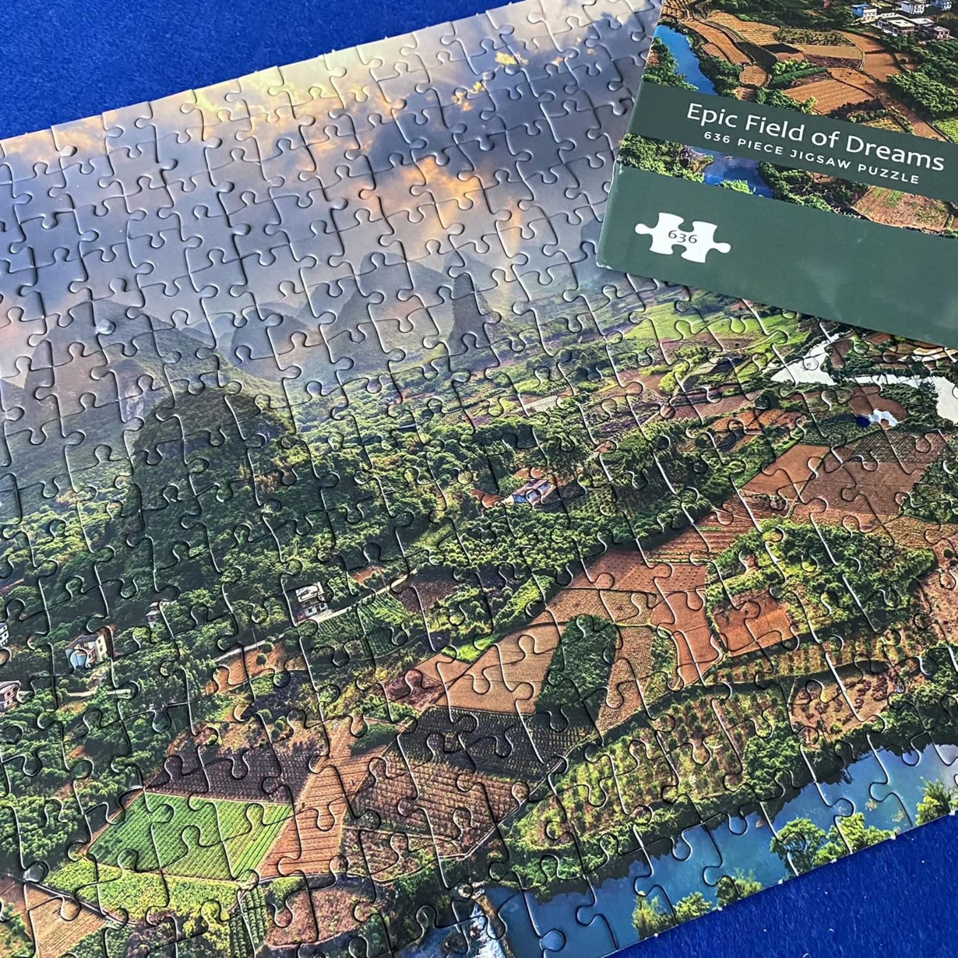 100 X NEW EPIC FIELD OF DREAMS PUZZLE (636 PR) - Image 8 of 8