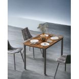FREE DELIVERY - BRAND NEW DINING TABLE KITCHEN TABLE DINING TABLE RUSTIC BROWN