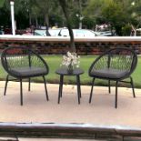 FREE DELIVERY- BRAND NEW 3 PIECE GARDEN FURNITURE SET, 3-PIECE GARDEN BISTRO SET