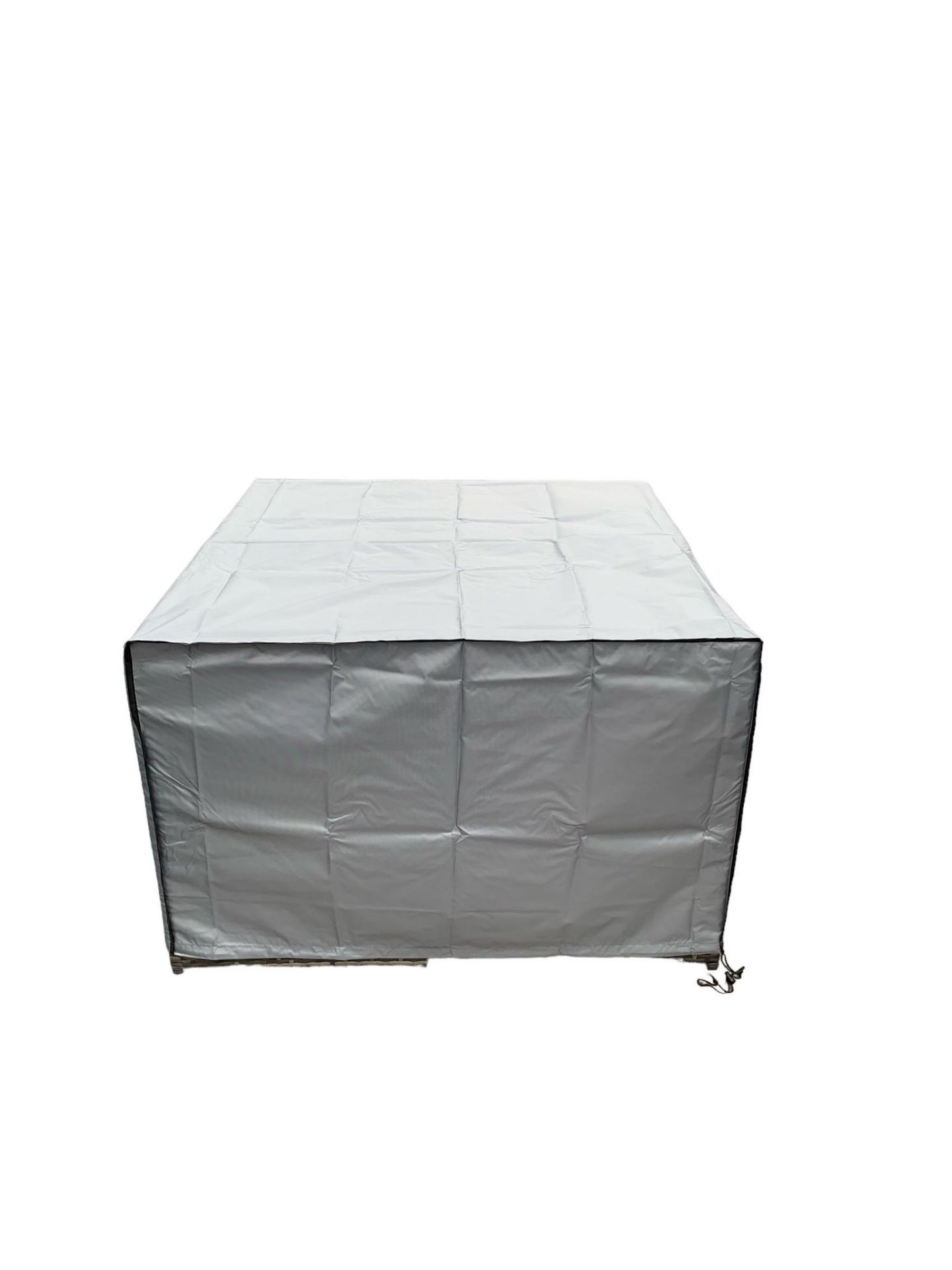 BRAND NEW BLACK CUBE GARDEN FURNITURE SET OUTDOOR 9 PIECES + RAIN COVER - Image 2 of 3