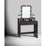 FREE DELIVERY - BRAND NEW DRESSING TABLE LED LIGHTS VANITY TABLE WITH MIRROR MAKEUP TABLE BLACK