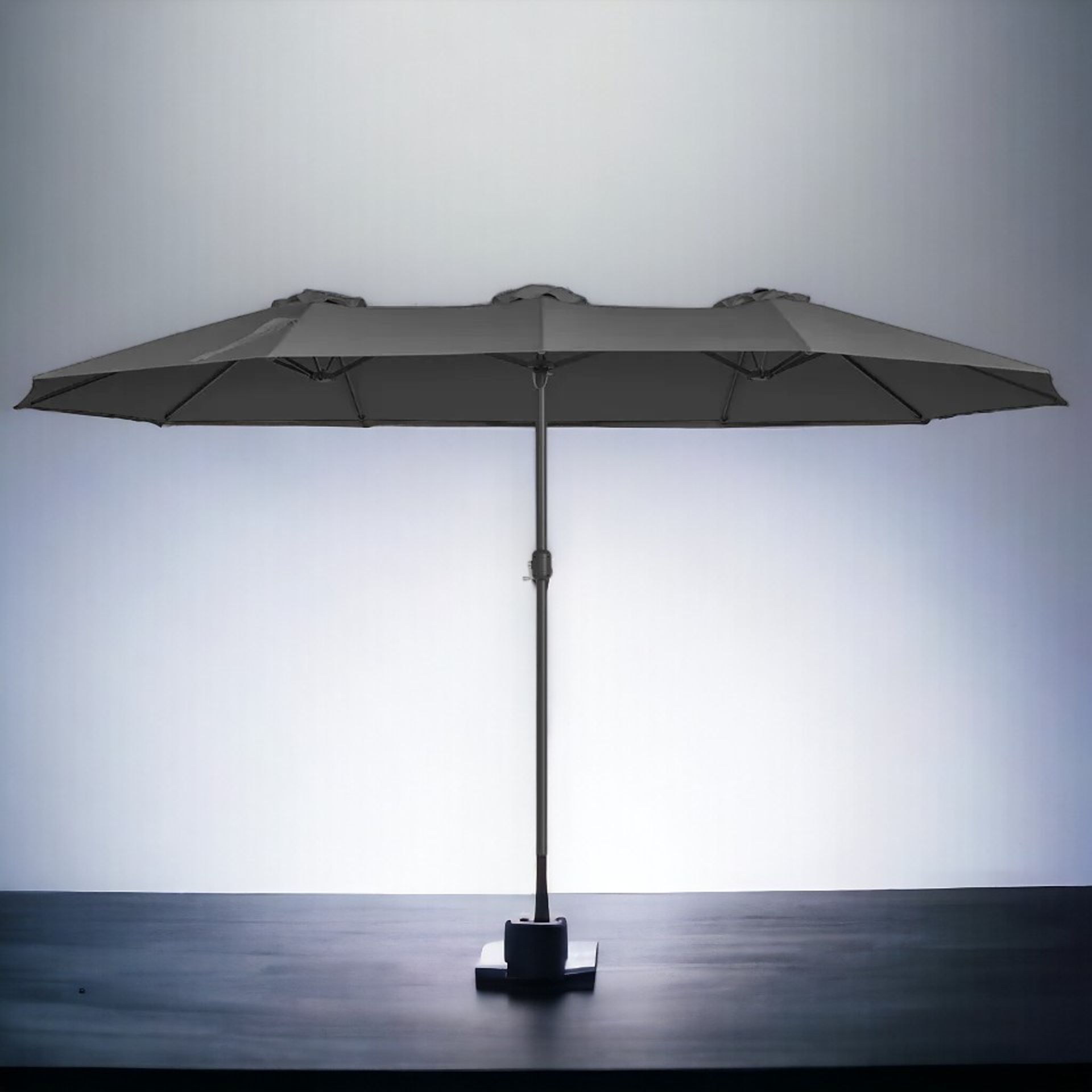 FREE DELIVERY - BRAND NEW GARDEN PARASOL UMBRELLA UPF 50+ BASE NOT INCLUDED