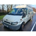 **SPARES OR REPAIRS** 2005 FORD TRANSIT LWB 17 SEATER MINIBUS >>--NO VAT ON HAMMER--<<