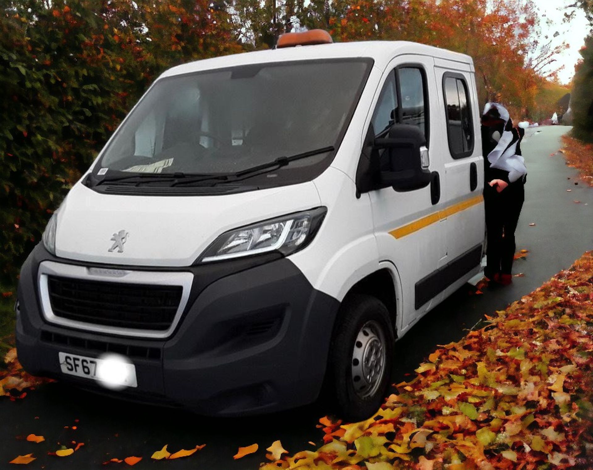 *SPARES OR REPAIRS* 2018 PEUGEOT BOXER DOUBLE CAB TIPPER - Image 4 of 9