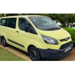 2014 FORD TRANSIT CUSTOM MINIBUS VAN (NON-RUNNER)