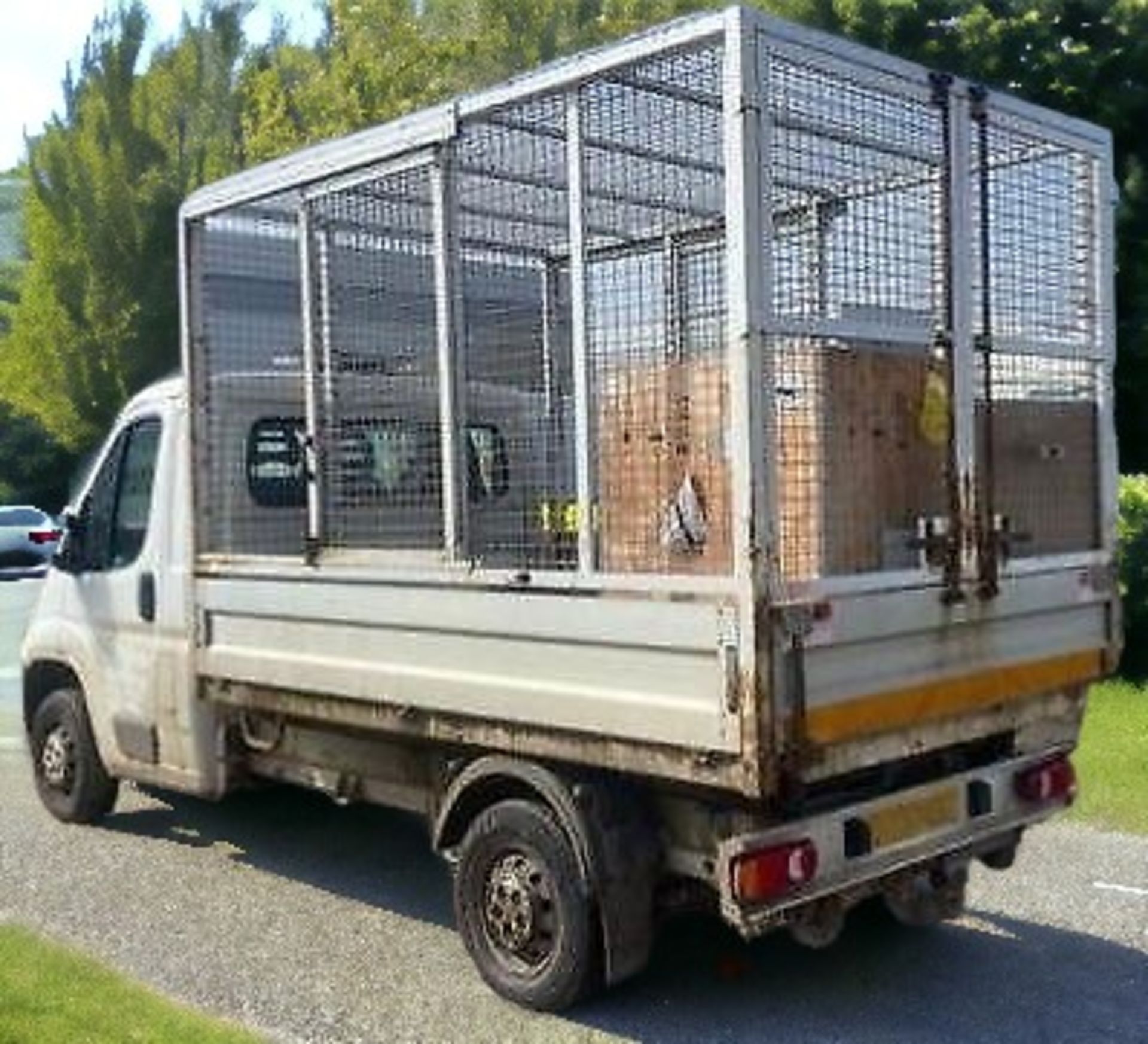 2017 CITROEN RELAY CAGE TIPPER - NON RUNNER - Image 4 of 13