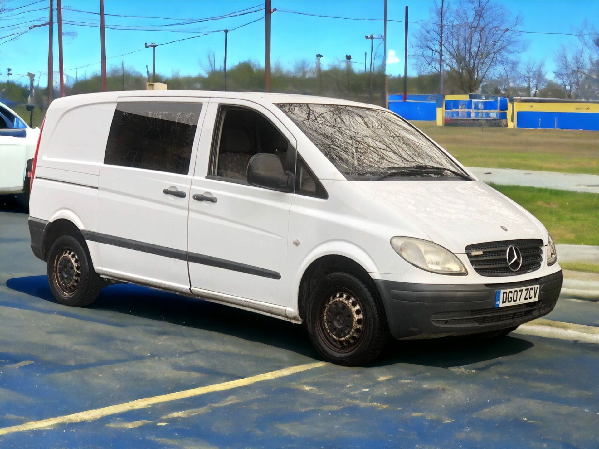 2007/07 MERCEDES-BENZ VITO 109 2.1 CDI MANUAL 6 SEATER PANEL VAN >>--NO VAT ON HAMMER--<< - Image 7 of 10