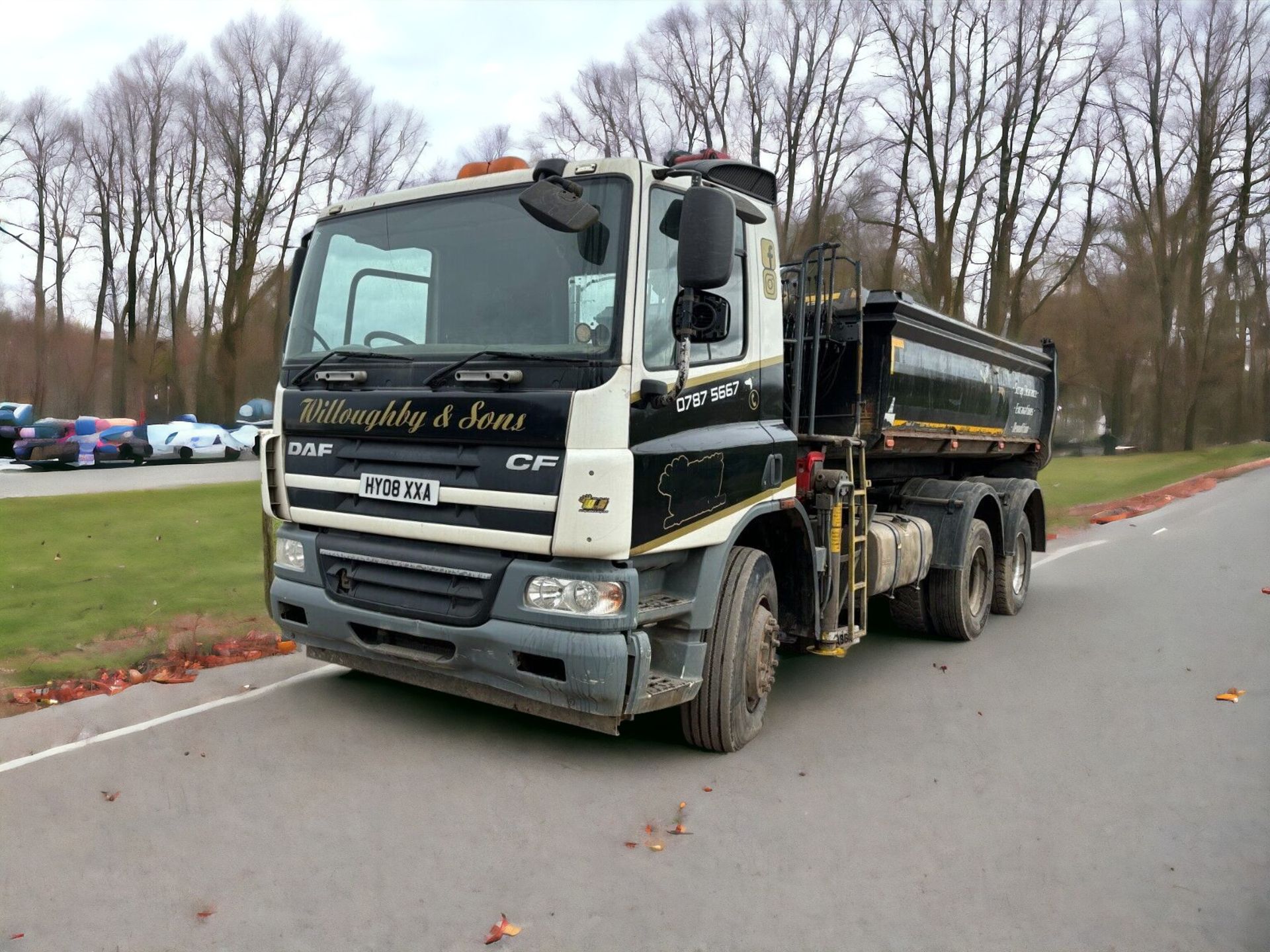 2008 DAF CF75 310 GRABWAGON WITH PALFINGER EPSILON CRANE - Image 6 of 19