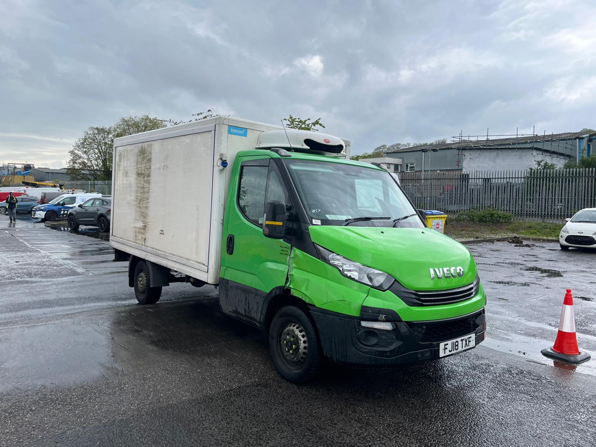 2018 IVECO DAILY 35S12 FRIDGE BOX VAN, EURO 6, EX-ASDA, ONE OWNER